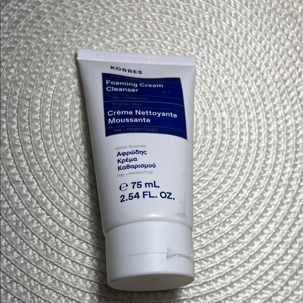 Korres Greek Yoghurt Foaming Cream Cleanser75ml/2.54 Fl. Oz.